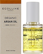 Органическое масло арганы - Ecolline Organic Argan Oil — фото N2
