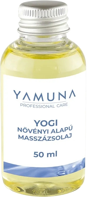 Олія масажна - Yamuna Yogi Plant Based Massage Oil — фото N1