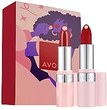 Духи, Парфюмерия, косметика Набор - Avon Hydramatic (lipstick/2x3,6g)