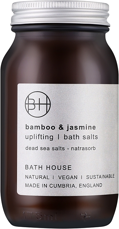 Сіль для ванн з бамбуком та жасмином - Bath House Bamboo&Jasmine Bath Salts — фото N1