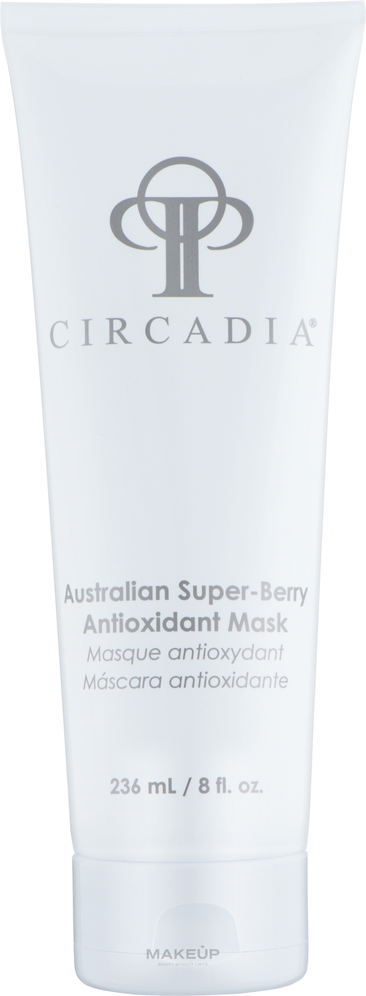 Антиоксидантная маска для лица с австралийскими ягодами - Circadia Australian Super Berry Antioxidant Mask — фото 236ml