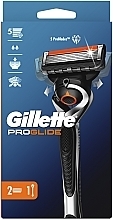 Бритва с 2 сменными кассетами - Gillette Fusion Proglide Flex Ball — фото N2