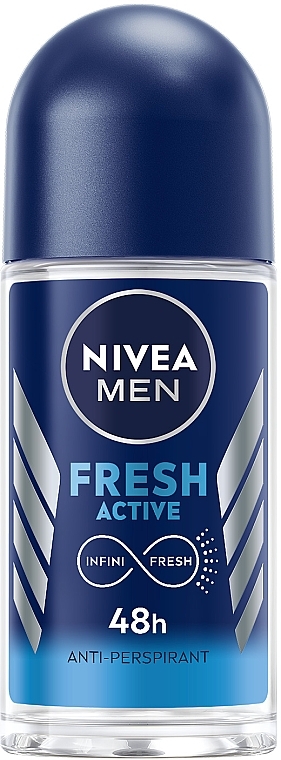 Антиперспірант "Активна свіжість" - NIVEA MEN Fresh Active Infini Fresh 48H — фото N1