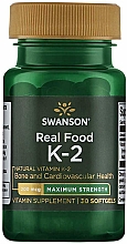 Духи, Парфюмерия, косметика Пищевая добавка "Витамин K-2", 200мг - Swanson Vitamin K-2
