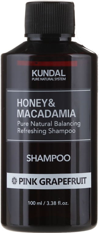 Шампунь для волосся "Рожевий грейпфрут" - Kundal Honey & Macadamia Pink Grapefruit Shampoo