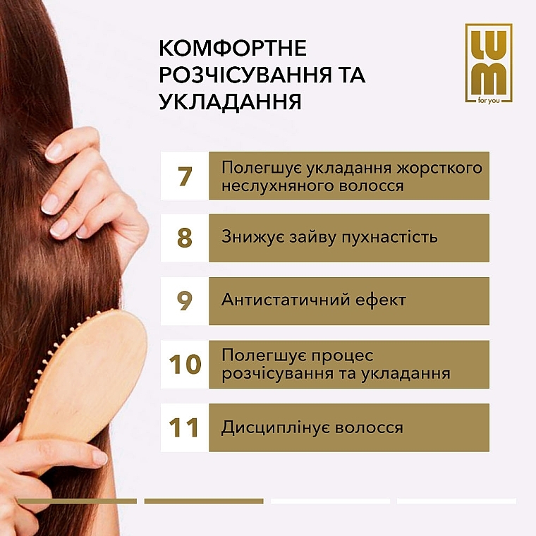 Кератиновий спрей для волосся - LUM Protective Keratin Spray — фото N10