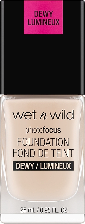 Тональна основа - Wet N Wild Photo Focus Foundation Dewy