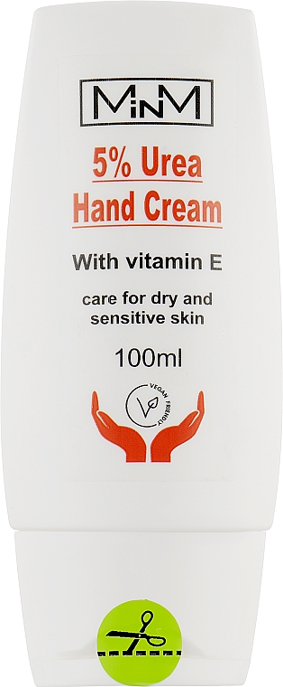 Крем для рук с мочевиной и витамином Е 5% - M-in-M With Vitamin E  — фото N1