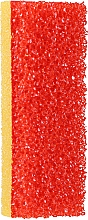 Двостороння пемза, жовто-червона - LULA — фото N1