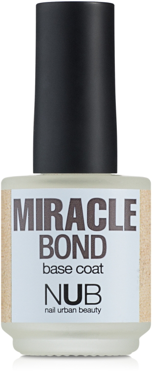 Базове покриття для нігтів - NUB Miracle Bond Base Coat