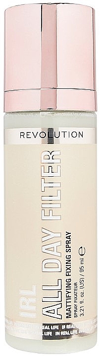 Спрей для фіксації макіяжу - Makeup Revolution IRL All Day Filter Fixing Spray — фото N1