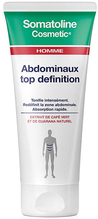 Тонізувальний гель з кріотонічною дією - Somatoline Cosmetic Homme Abdominales Top Definition Sport — фото N1