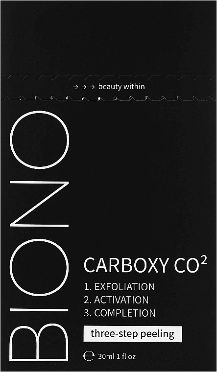 Набір CARBOXY CO² - Biono (3x10ml)