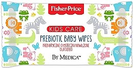 Парфумерія, косметика Дитячі вологі серветки - Fisher Price Kids Care Prebiotic Baby Wipes