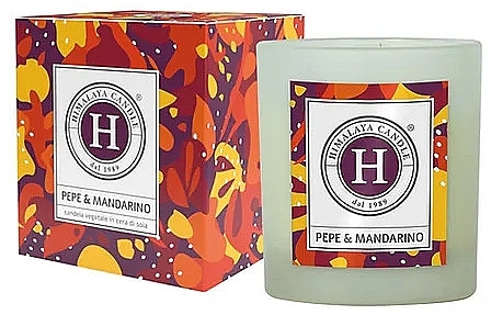 Ароматическая свеча "Перец и мандарин" - Himalaya dal 1989 Classic Pepper And Mandarin Candle — фото N1