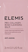 Духи, Парфюмерия, косметика Очищающий бальзам для лица - Elemis Pro-Collagen Rose Cleansing Balm (пробник)