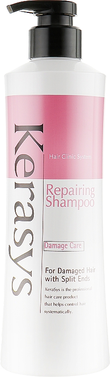 Шампунь восстанавливающий - KeraSys Hair Clinic Repairing Shampoo  — фото N5