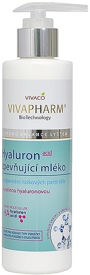 Укрепляющее лосьон для тела - Vivaco Vivapharm Hyaluronic — фото N1