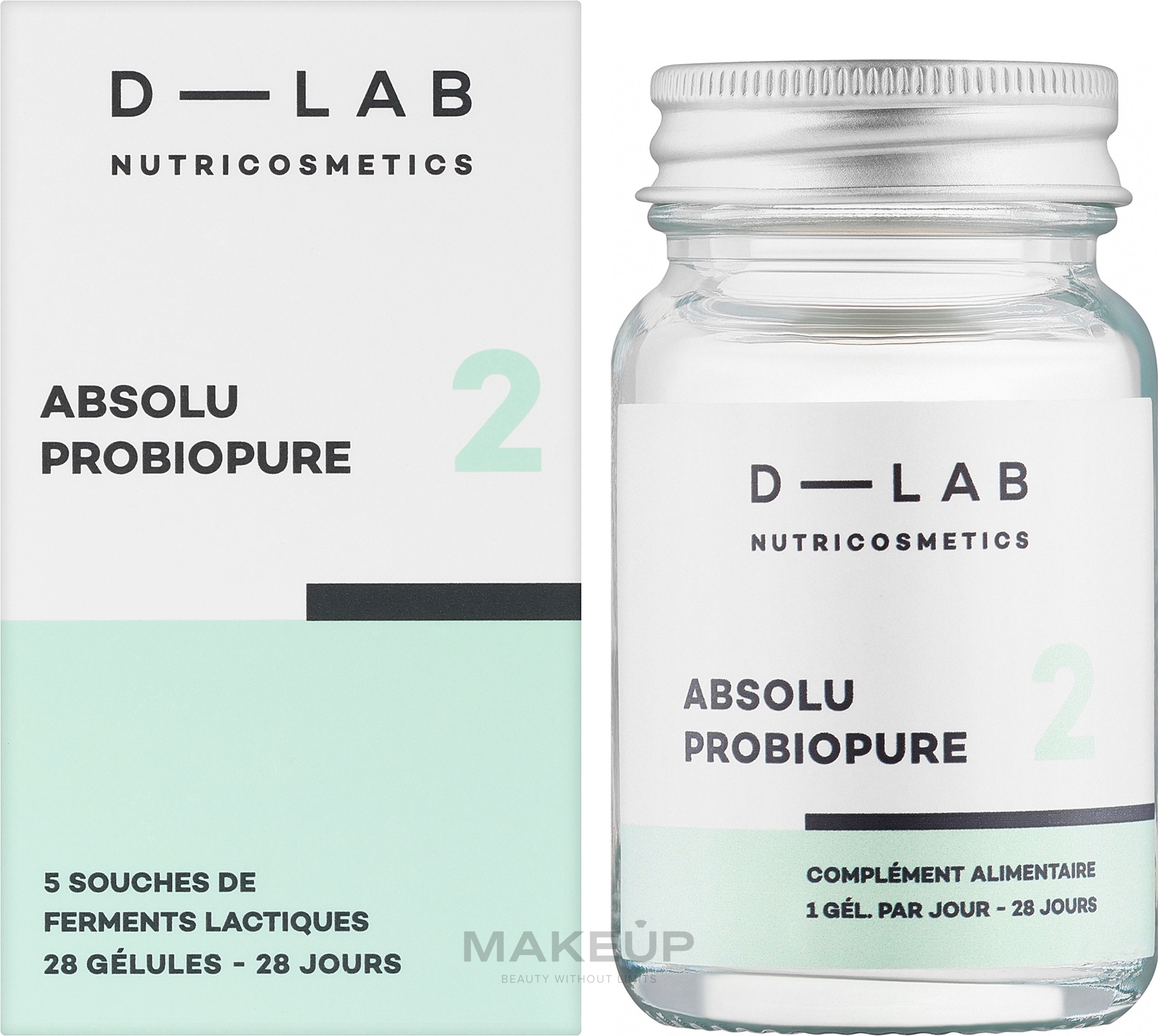 Пищевая добавка "Пробиотики" - D-Lab Nutricosmetics Pure Probiopure — фото 28шт