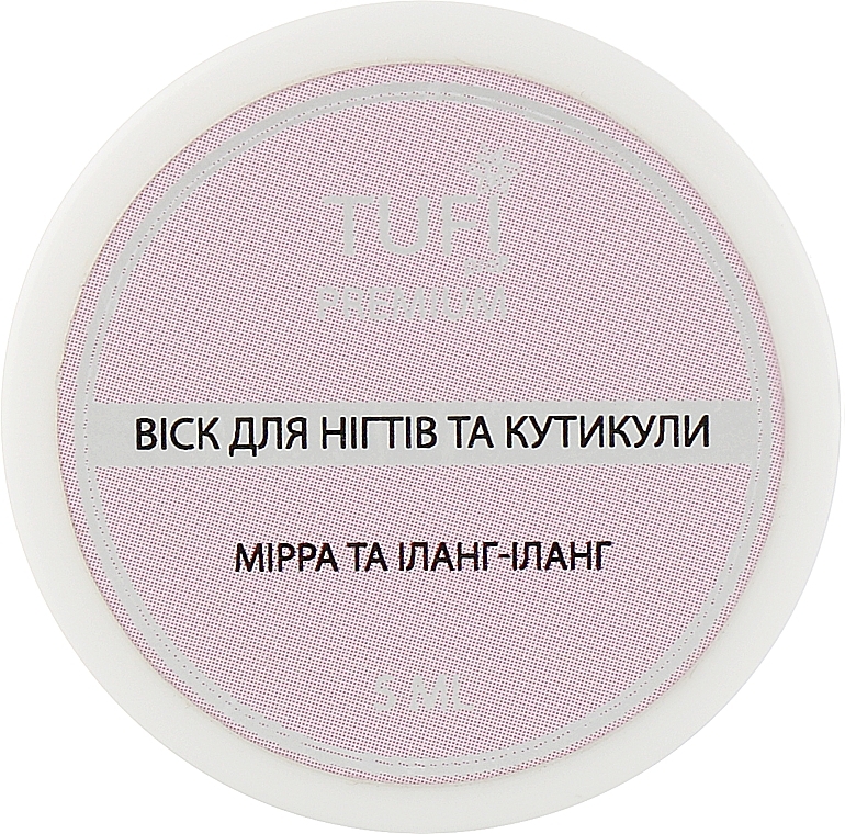 РАСПРОДАЖА Воск для ногтей и кутикулы "Мирра и иланг-иланг" - Tufi Profi Premium * — фото N1