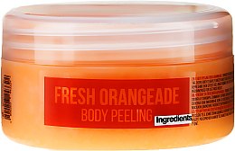 Духи, Парфюмерия, косметика Скраб для тела "Свежий апельсин" - Stani Chef's Body Food Fresh Orangeade Body Peeling