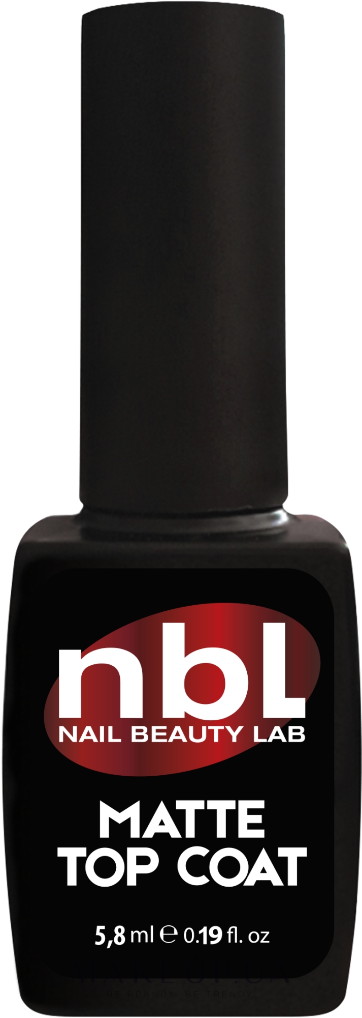 Матовий топ для гель-лаку - Jerden NBL Nail Beauty Lab Rubber Top Coat — фото 5.8ml