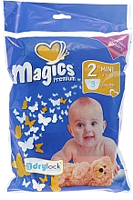 Парфумерія, косметика Підгузники Magics Premium 2 Mini 3-6 кг, 3 шт, Ultra thin - Magics