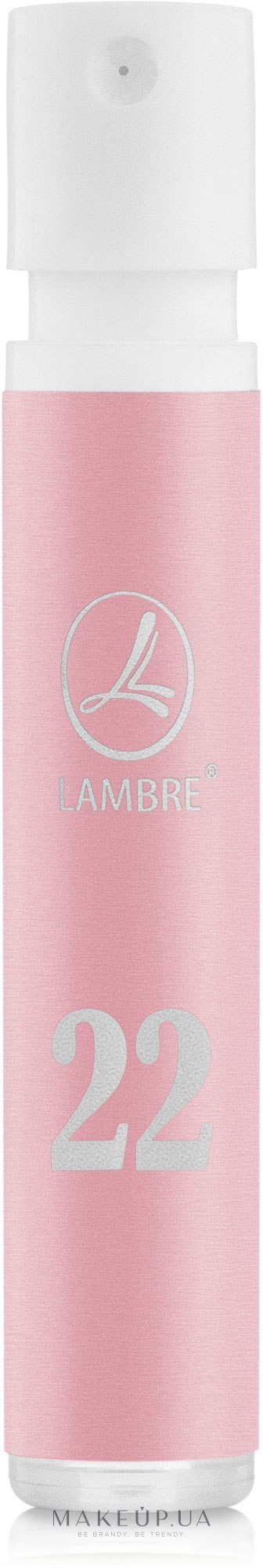 Lambre - Парфуми №22 (пробник) — фото 1.2ml