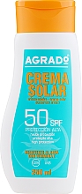 Солнцезащитный крем SPF50+ для тела - Agrado Sun Solar Cream SPF50+ — фото N1