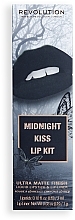 Набір - Makeup Revolution Midnight Kiss Lip Contour Kit (lipstick/3ml + lip/liner/1g) — фото N4