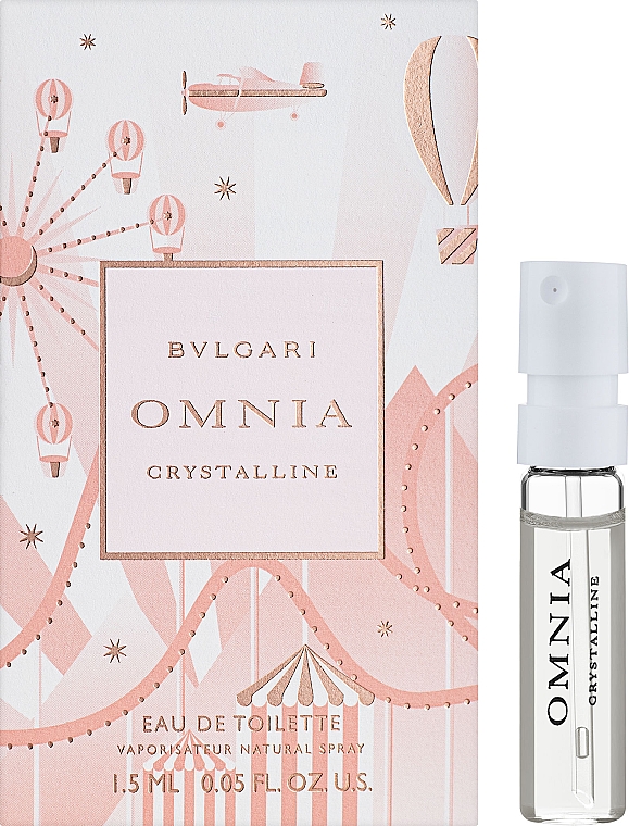 Bvlgari Omnia Crystalline - Туалетная вода (пробник)