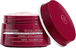 УЦІНКА Відновлювальна маска для волосся - Collistar Pure Actives Keratin + Hyaluronic Acid Reconstructive Replumping Mask * — фото N2