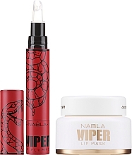 Набор - Nabla Viper Day & Night Lip Treatment Kit Coconut Cream (lip/plumper/4ml + lip/mask/15ml) — фото N2