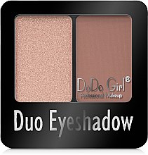 Тіні для повік - DoDo Girl Duo Eyeshadow — фото N2