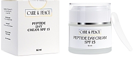 Дневной крем с пептидами SPF 15 - Care & Peace Peptide Day Cream SPF 15 — фото N2