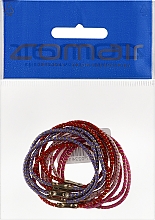 Резинки для волос средние, разноцветные, 12шт - Comair — фото N1
