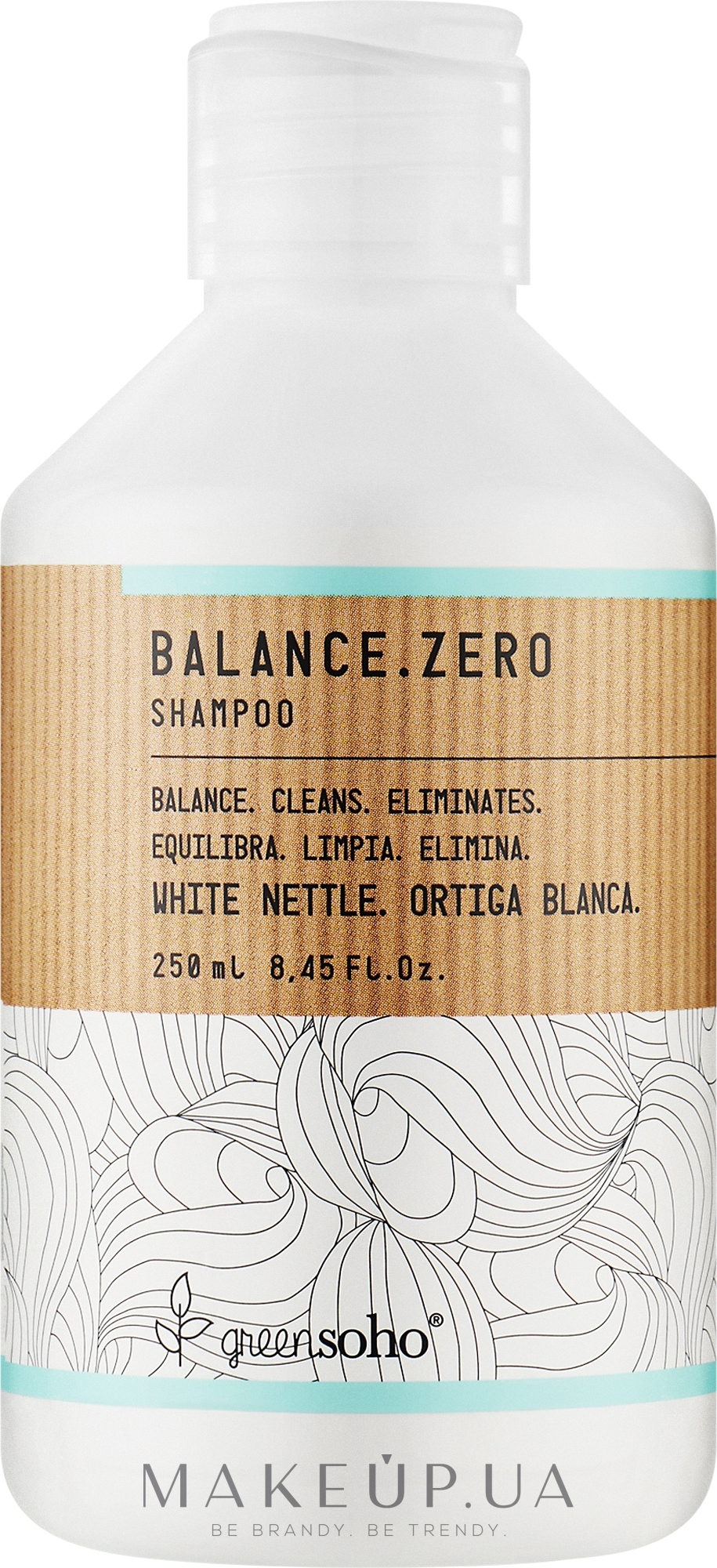 Регулюючий шампунь для волосся - GreenSoho Balance.Zero Shampoo — фото 250ml