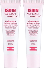 Набір - Isdin Woman Vulvar Intimate Moisturizer (intime/cr/2*30ml) — фото N2