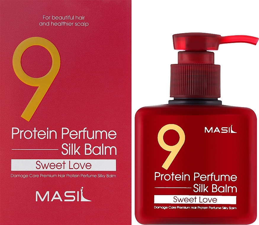 Протеиновый бальзам для волос - Masil 9 Protein Perfume Silk Balm Sweet Love — фото N2