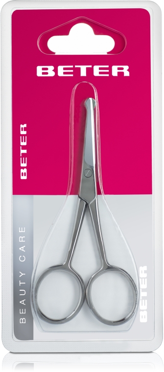 Ножницы маникюрные для ногтей с закругленными кончиками, нержавеющая сталь - Beter Beauty Care