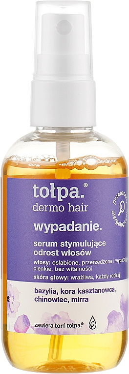 Сыворотка стимулирующая рост волос - Tolpa Dermo Hair Serum 