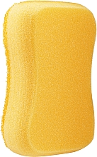 Губка для душа "Антицеллюлитная", желтая - LULA — фото N1