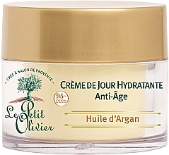 Антивіковий денний крем з аргановою олією - Le Petit Olivier Moisturizing Anti-Age Day Cream — фото N1