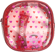 Inuwet Red Crazy Lips Set Lip Gloss And Lip Scrub Strawberry (lip scr/12g + lip gloss/15ml) - Inuwet Red Crazy Lips Set Lip Gloss And Lip Scrub Strawberry (lip scr/12g + lip gloss/15ml) — фото N1