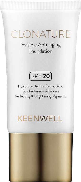 BB-крем - Keenwell Clonature Invisible Anti Ageing Foundation SPF20 — фото N1