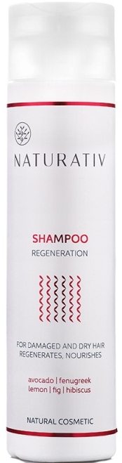 Шампунь для волос "Восстановление" - Naturativ Regeneration Shampoo — фото N2