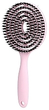 Парфумерія, косметика Щітка для волосся SCZ09, рожева - Ecarla