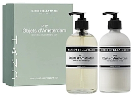 Духи, Парфюмерия, косметика Набор - Marie-Stella-Maris №12 Objets d'Amsterdam Hand Gift Set (h/soap/250ml + h/lot/250ml)