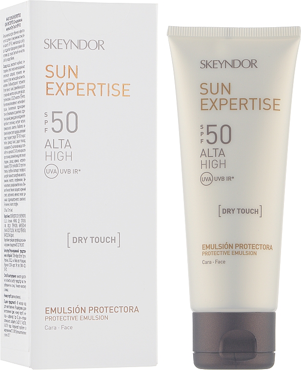 Сонцезахисна емульсія SPF 50 - Skeyndor Sun Expertise Dry Touch Protective Emulsion SPF 50 — фото N2