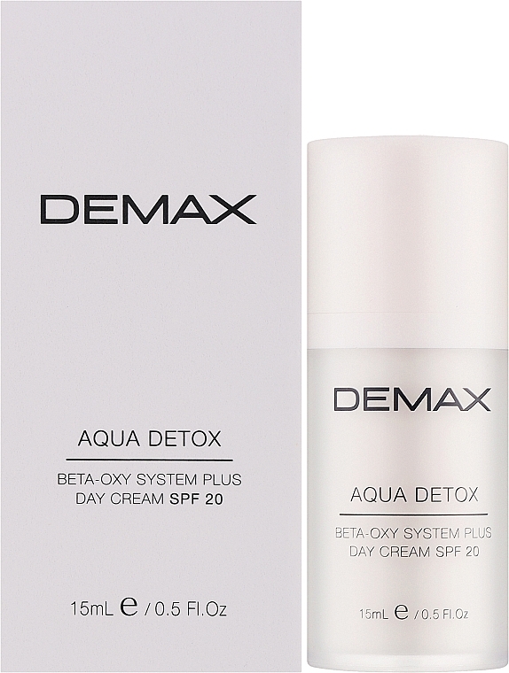 Денний крем "Аква детокс" - Demax Aqua Detox Cream SPF 20 — фото N2